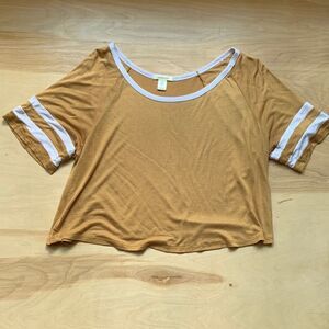 Gold Crop Top 
